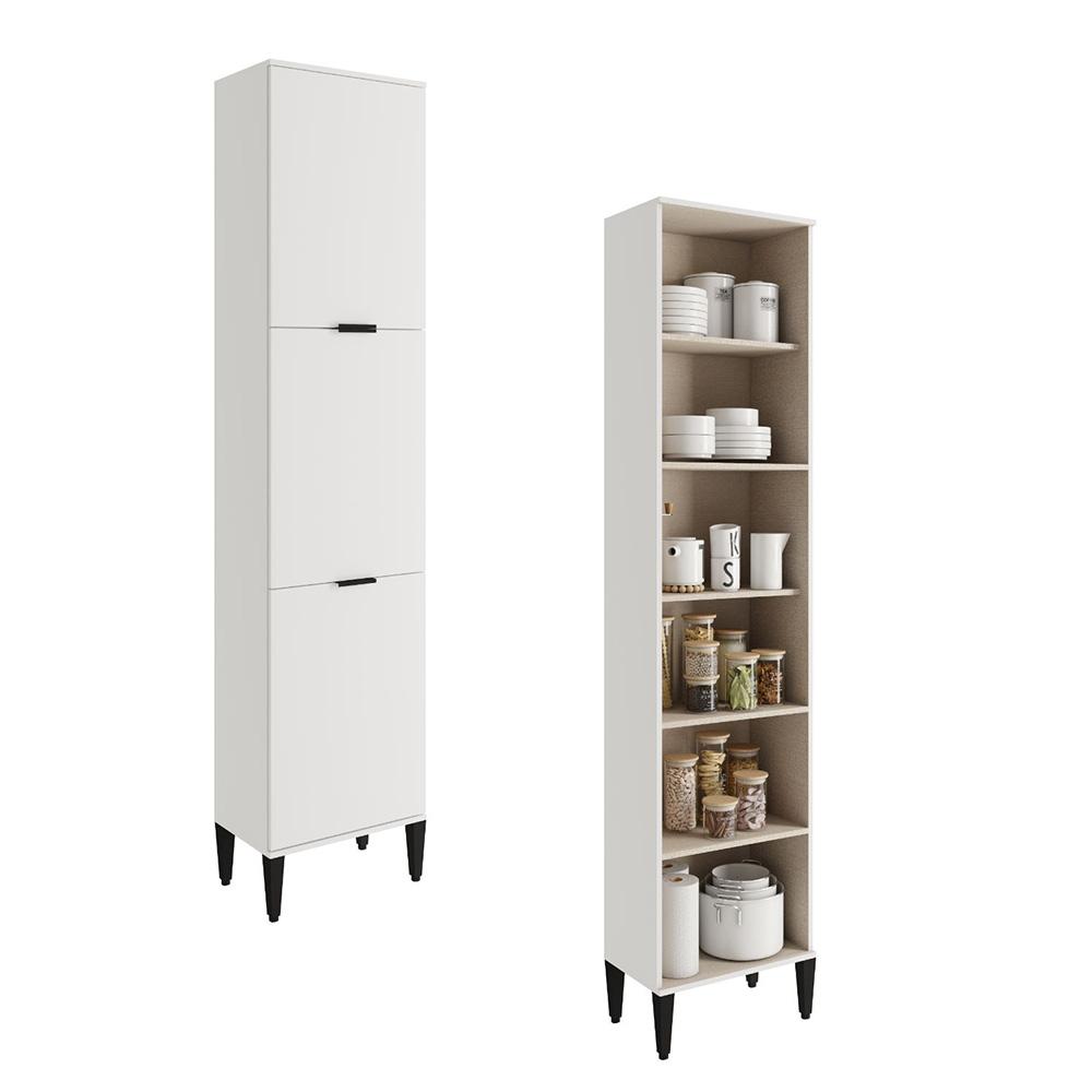 3-Door High kitchen cabinet