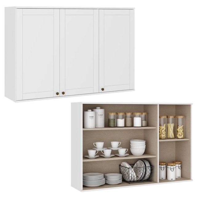 1200 Wall-mounted cabinet (3 doors)