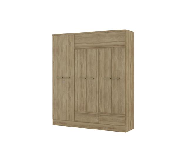Wardrobe with 7 Doors and 2 Drawers